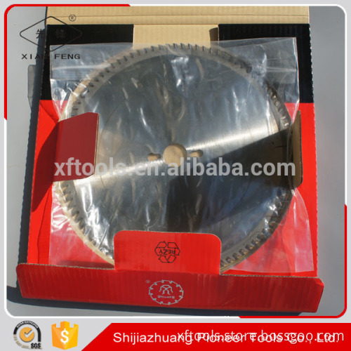 Good acrylic cutting tungsten carbise steel saw blade for poly glass cutting